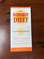 C. Hoffman - Het bloedgroepdieet, Boeken, Kookboeken, Italië, Ophalen of Verzenden, Zo goed als nieuw, C. Hoffman