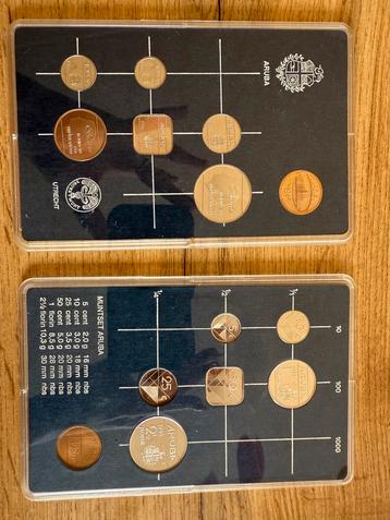 Muntset Aruba 1986 & 1989 – ’s Rijks Munt Utrecht beschikbaar voor biedingen