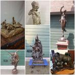 Gezocht aparte antieke bronzen en marmeren beelden, Antiek en Kunst, Ophalen of Verzenden