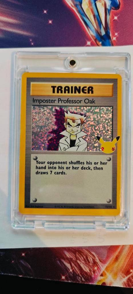 Imposter Professor Oak - 73/102 Celebrations, Verzenden, Zo goed als nieuw, Losse kaart