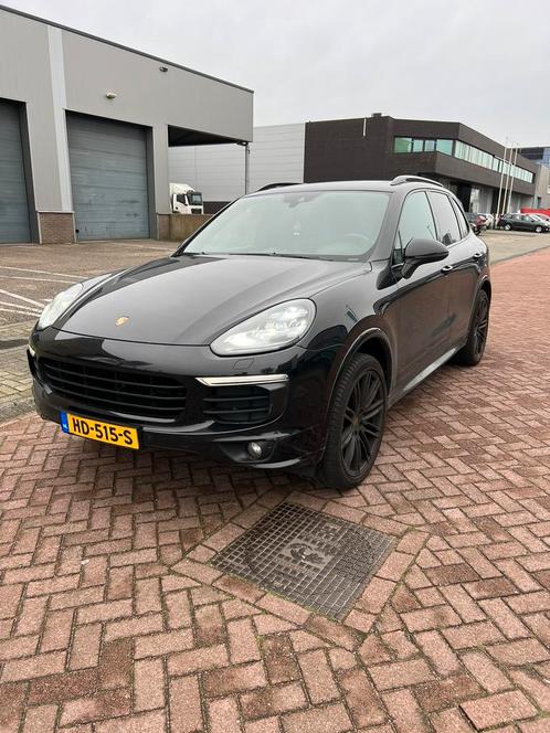 Porsche Cayenne 3.0 V6 S Hybrid 2015 Zwart, Auto's, Porsche, Particulier, Cayenne, Adaptive Cruise Control, Benzine, A, SUV of Terreinwagen