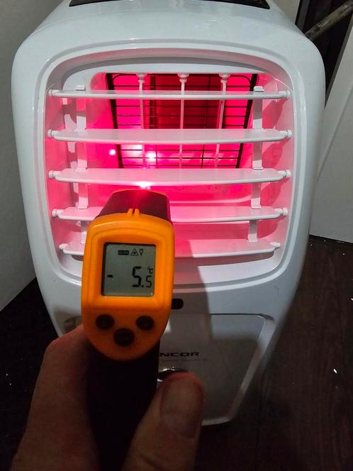 mobiele airco,s A werkend te zien 9000btu SUPERRRRR KOUD!!, Witgoed en Apparatuur, Airco's, Zo goed als nieuw, Mobiele airco, 60 tot 100 m³