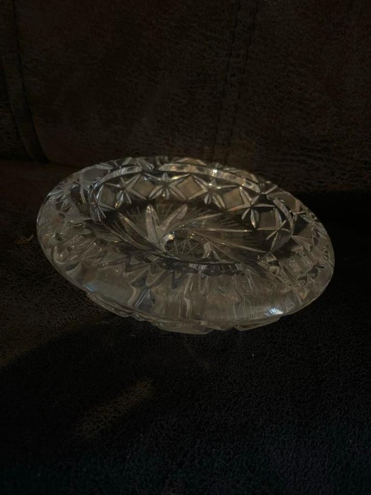 Boheems Kristallen Asbak, Antiek en Kunst, Antiek | Glas en Kristal, Ophalen