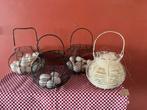 Brocante eiermandjes, Antiek en Kunst, Ophalen of Verzenden
