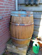 Houten Regenton, oud wijnvat, Tuin en Terras, Regentonnen, Ophalen, Gebruikt, Met kraantje, 150 liter of meer