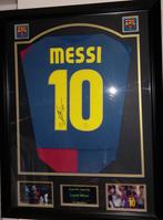 Ingelijst gesigneerd FC Barcelona thuisshirt 08/09 L. Messi, Verzamelen, Ophalen of Verzenden, Zo goed als nieuw, Buitenlandse clubs