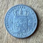 halve gulden 1864 Willem III (2), Postzegels en Munten, Munten | Nederland, Ophalen, ½ gulden, Koning Willem III, Zilver