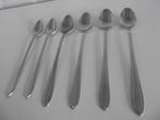 6 RVS puntfilet ijslepel dessert lepels 17,5-18,5cm Sola p s, Ophalen of Verzenden