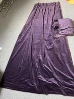 Paarse Velours Gordijnen - 230x140cm (2 stuks), Ophalen