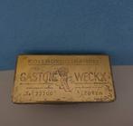 093) ORIGINELE RECLAME INKT BLOTTER GASTON WECKX LEUVEN, Ophalen of Verzenden, Gebruikt, Gebruiksvoorwerp