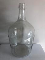 Glazen vaas/ fles van 5 liter onbeschadigd 35 cm hoog, Huis en Inrichting, Woonaccessoires | Vazen, Minder dan 50 cm, Glas, Ophalen of Verzenden