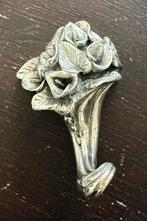 Prachtige minatuur bloemstuk in 925 zilver, Ophalen of Verzenden, Gebruikt, Overige typen
