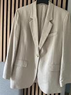 Nieuw creme kleurig gevoerd dames colbert maat M van de Hema, Ophalen of Verzenden, Nieuw, Beige