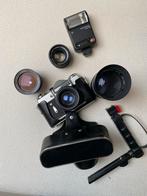 Zenith E Spiegelreflex Camera + Extra Lenzen, Ophalen, Gebruikt, Spiegelreflex, Overige Merken