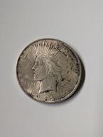 American eagle 1922, Postzegels en Munten, Ophalen of Verzenden, Noord-Amerika, Losse munt, Zilver