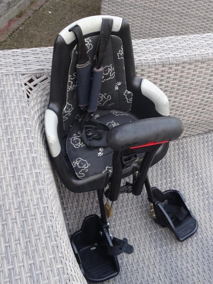 fietsstoeltje voorop fiets, Fietsen en Brommers, Fietsen | Dames | Damesfietsen, Gebruikt, Overige merken, Ophalen