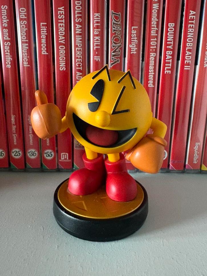 Amiibo Pacman N.35 (Super Smash Bros), Spelcomputers en Games, Games | Nintendo Switch, Zo goed als nieuw, 3 spelers of meer, Vanaf 3 jaar