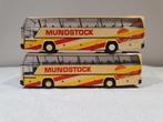 Rietze Neoplan Cityliner 2 stuks Mundstock 1:87, Hobby en Vrije tijd, Ophalen of Verzenden, Gebruikt, Bus of Vrachtwagen, Rietze