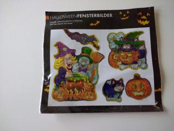 Halloween, Haloween stickers nieuw in verpakking beschikbaar voor biedingen