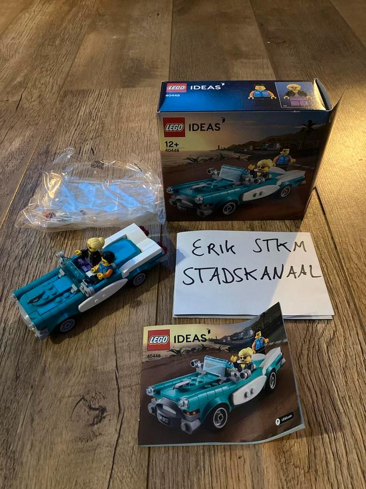 Lego Ideas 40448 Vintage Car - Compleet!, Kinderen en Baby's, Speelgoed | Duplo en Lego, Zo goed als nieuw, Lego, Complete set
