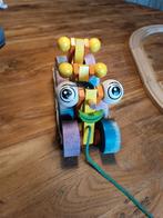 Houten Trekdier Speelgoed, Ophalen of Verzenden, Gebruikt, Jongen of Meisje