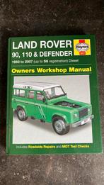 Land rover 90 110 en defender Haynes owner workshop manual, Ophalen of Verzenden