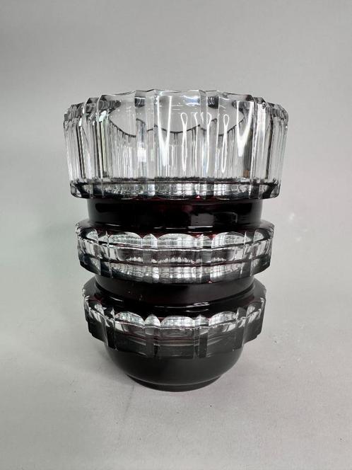 Val Saint Lambert kristallen Art Deco vaas – Joseph Simon, Antiek en Kunst, Antiek | Glas en Kristal, Ophalen of Verzenden