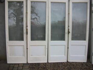openslaande deuren serre deuren tuin deuren panelen  dubglas beschikbaar voor biedingen