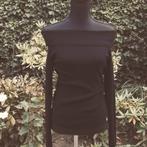 Zwart truitje/top Patrizia Pepe mt1  36/38 NIEUW, Verzenden, Nieuw, Zwart, Lange mouw