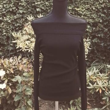 Zwart truitje/top Patrizia Pepe mt1  36/38 NIEUW  beschikbaar voor biedingen