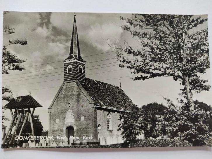 Q376 Donkerbroek, Verzamelen, Ansichtkaarten | Nederland, Noord-Holland, 1920 tot 1940, Ophalen of Verzenden
