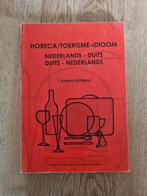 Horeca/Toerisme-Idioom Nederlands-Duits Duits-Nederlands, Boeken, Schoolboeken, I. Smeets-Göttgens, Overige niveaus, Nederlands