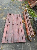 Oude schutting GRATIS, Ophalen, Zo goed als nieuw, 150 tot 200 cm, Hout