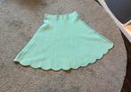 Turquoise rokje skirt You & Me Paris Maison Sauvage M/L, Verzenden, Nieuw, Maat 38/40 (M), Boven de knie