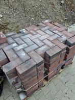 Betonklinkers Rood/Zwart -9m² topkwaliteit | slechts €14 pm², Klinkers, Ophalen of Verzenden, Zo goed als nieuw, 10 m² of meer