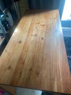 Houten 6 persoons eettafel, Ophalen, Gebruikt, Teakhout, 200 cm of meer