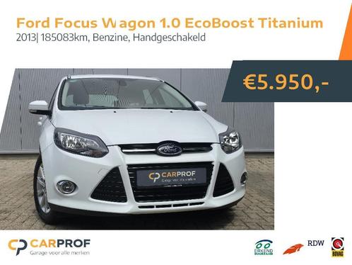 Ford Focus Wagon 1.0 EcoBoost Titanium I AIRCO I TREKHAAK, Auto's, Ford, Bedrijf, Te koop, Focus, ABS, Airbags, Airconditioning