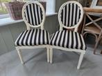 Twee identieke prachtige medaillon-stoelen, Ophalen of Verzenden, Zo goed als nieuw, Twee