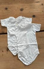 2 petit bateau rompers wit met kanten kraagje maat 74, Nacht- of Onderkleding, Gebruikt, Meisje, Ophalen of Verzenden