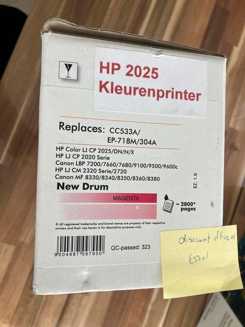 Cc533a, ep-718m , 304a magenta, Computers en Software, Printerbenodigdheden, Nieuw, Toner, Ophalen of Verzenden