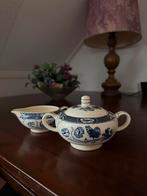 Société Céramique Maestricht Butterfly Suikerpot & Melkkan, Ophalen