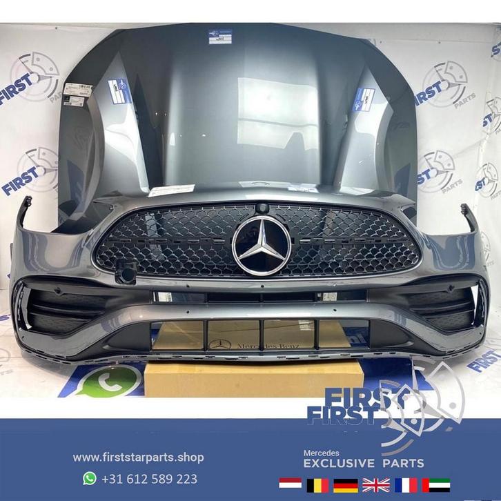 2023 W206 S206 C43 AMG LINE VOORKOP Mercedes C Klasse FRONT, Auto-onderdelen, Carrosserie en Plaatwerk, Bumper, Mercedes-Benz