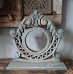 Houten Hoffz klok ornament Wonen landelijke stijl., Huis en Inrichting, Woonaccessoires | Overige, Ophalen of Verzenden, Zo goed als nieuw