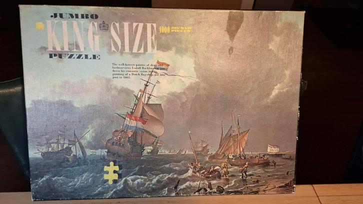Vintage Jumbo Puzzel - 1000 Stukjes, Hobby en Vrije tijd, Denksport en Puzzels, Ophalen of Verzenden