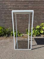 Hoge tafel of pilaar wit 45x45 en 97cm hoog, 75 tot 150 cm, Raamkozijn, Ophalen of Verzenden, Zo goed als nieuw