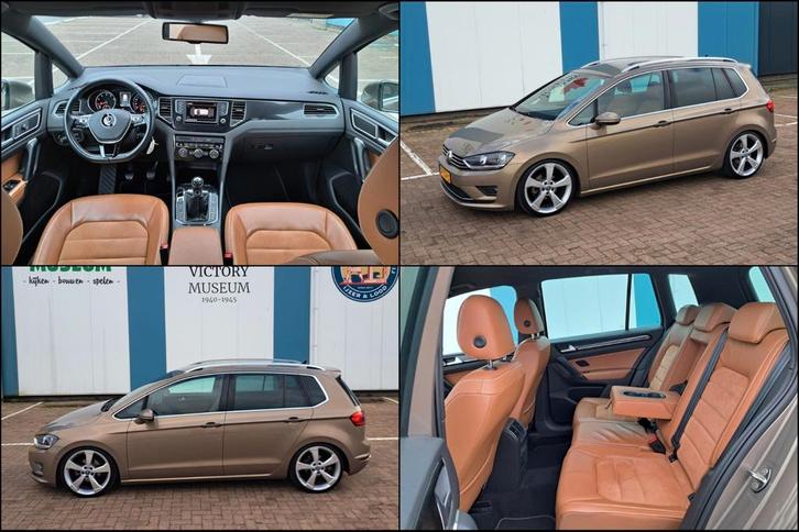 VW Golf Sportsvan 151pk 1.2 TSI HIGHLINE 19" Audi RS3 R line, Auto's, Volkswagen, Particulier, Golf Sportsvan, ABS, Achteruitrijcamera