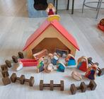 Houten kerststal voor kinderen, Ophalen of Verzenden, Zo goed als nieuw, Overige typen