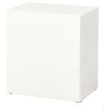 Ikea BESTA kast met deur - wit/Lappviken wit - 60x42x64 cm, Ophalen, Met deur(en), 50 tot 100 cm, Zo goed als nieuw