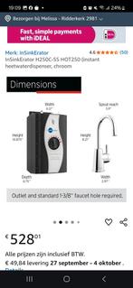 NIEUW InSinkErator 3-in-1 Stoomkokend Waterkraan, Huis en Inrichting, Keuken | Keukenbenodigdheden, Ophalen, Nieuw