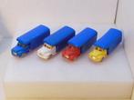 LEGO -  4 x BEDFORD - 1:87 - Self made -  UNIEK, Ophalen of Verzenden, Gebruikt, Bus of Vrachtwagen, Overige merken
